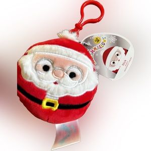 NWT 3.5" Squishmallow Santa clip - Nick